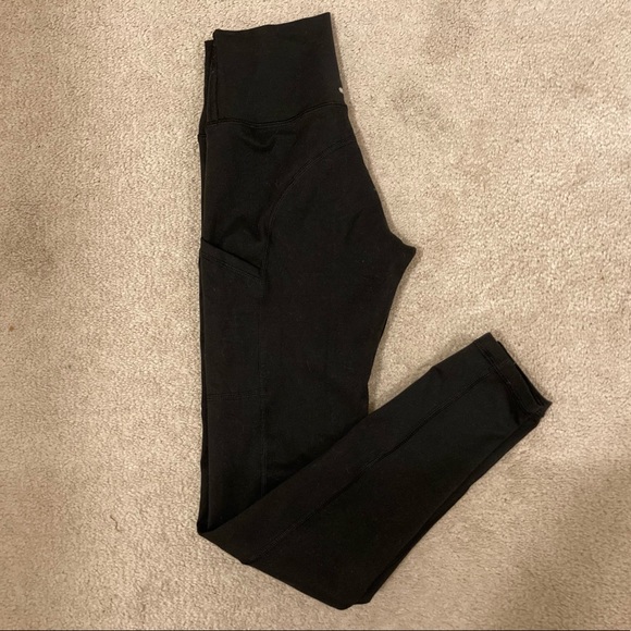 Black aerie leggings, xs.